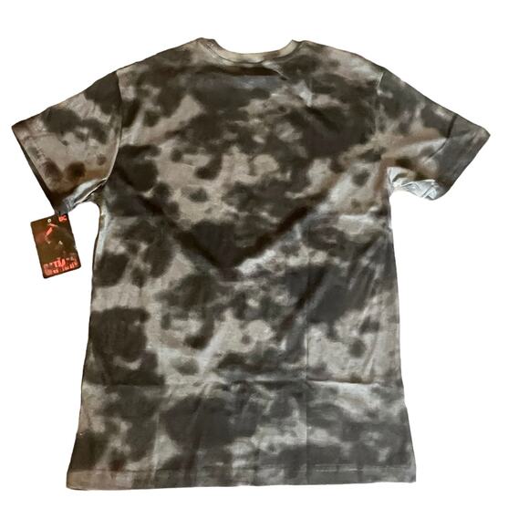 DC Comics BATMAN Graphic T SHIRT MED Men's Women's TEE Black Tie Dye 100% Cotton - Picture 2 of 9